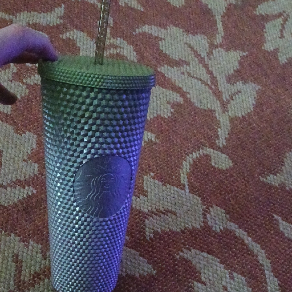 Starbucks Emerald Green Textured Tumbler 24 Oz